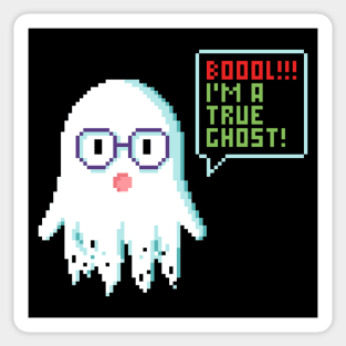 Boolean True Ghost - Software development Sticker